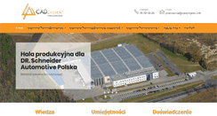 Desktop Screenshot of cadprojekt.info